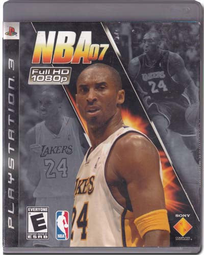 NBA 07 Playstation 3 PS3 Video Game