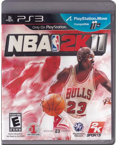 NBA 2K 11 Playstation 3 PS3 Video Game 710425378508
