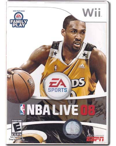 NBA Live 08 Nintendo Wii Video Game