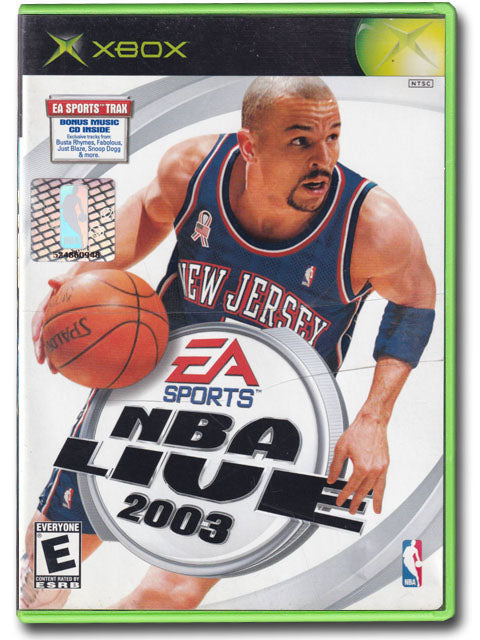 NBA Live 2003 XBOX Video Game