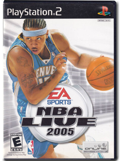 NBA Live 2005 PlayStation 2 PS2 Video Game
