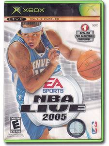 NBA Live 2005 XBOX Video Game