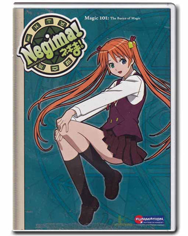 Negima! Magic 101 The Basics Of Magic Anime DVD 704400077623
