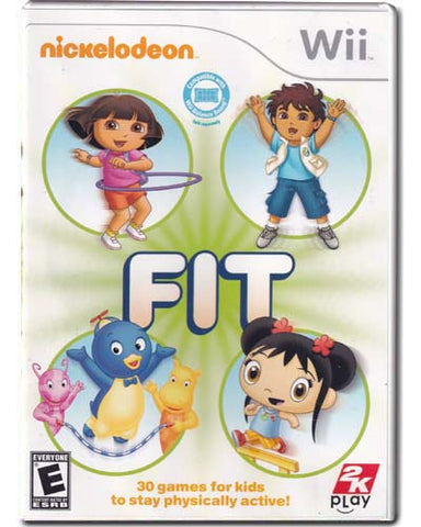 Nickelodeon Fit Nintendo Wii Video Game 710425348396