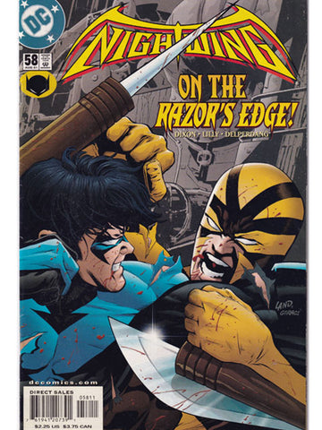 Nightwing Issue 58 DC Comics Back Issues