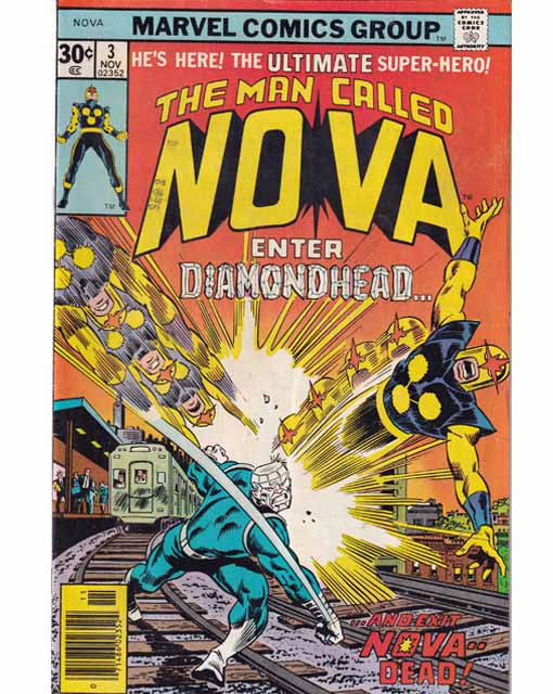 The Man Called Nova Issue 3 Marvel Comics Back Issues 071486023524