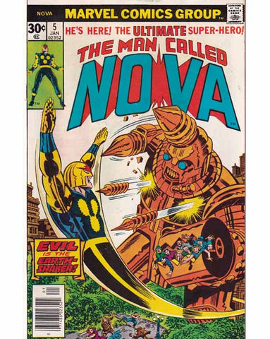 The Man Called Nova Issue 5 Marvel Comics Back Issues 071486023524