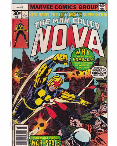 The Man Called Nova Issue 7 Marvel Comics Back Issues 071486023524