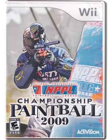 NPPL Championship Paintball 2009 Nintendo Wii Video Game