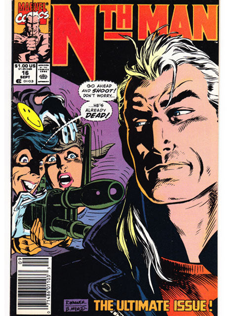 Nth Man Issue 16 Marvel Comics Back Issues
