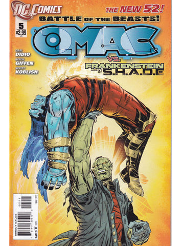 O.M.A.C. Issue 5 DC Comics Back Issues