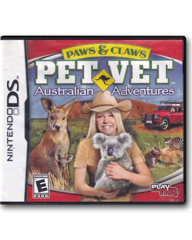 Paws & Claws Pet Vet Australian Adventure Nintendo DS Video Game 785138362564