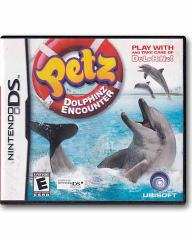 Petz Dolphinz Encounter Nintendo DS Video Game 008888165422