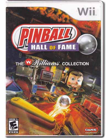 Pinball Hall Of Fame The Williams Collection Nintendo Wii Video Game 650008400014