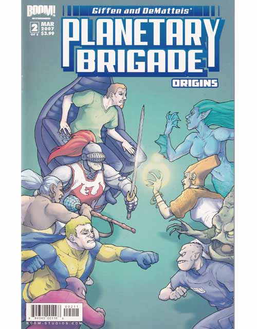 Planetary Brigade Origins Issue 2 Boom! Studio Comics 894340001168