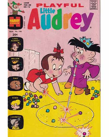 Playful Little Audrey Issue 106 Harvey Comics Back Issues