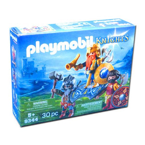 Dwarf King With Guards Playmobil Knights Kit 9344