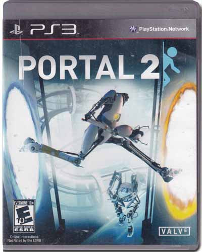Portal 2 Playstation 3 PS3 Video Game 014633098891