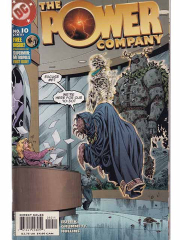 The Power Company Issue 10 DC Comics Back Issues 761941228051