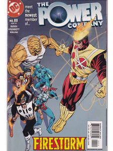 The Power Company Issue 11 DC Comics Back Issues  761941228051