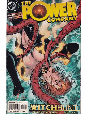 The Power Company Issue 12 DC Comics Back Issues 761941228051