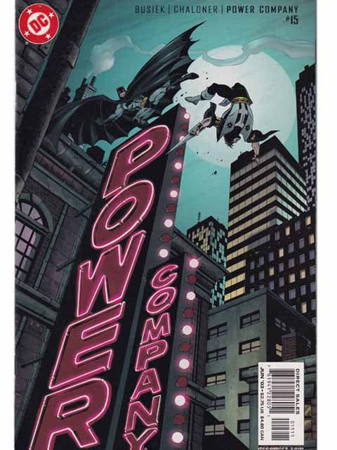 The Power Company Issue 15 DC Comics Back Issues 761941228051