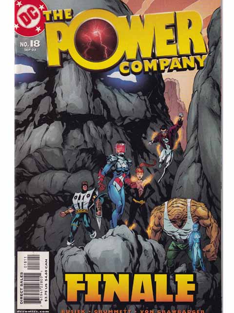 The Power Company Issue 18 DC Comics Back Issues 761941228051