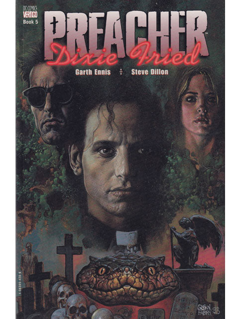 Preacher Dixie Fried Book 5 Vertigo Comics Graphic Novel Trade Paperback