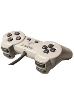 Grey PlayStation 1 Controller