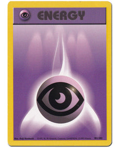 Psychic Energy Base Set Card #101/102 Pokemon Trading Card