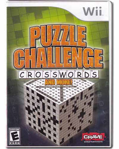 Puzzle Challenge Crosswords And More Nintendo Wii Video Game 650008500394