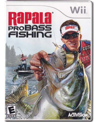 Rapala Pro Bass Fishing Nintendo Wii Video Game 047875764224