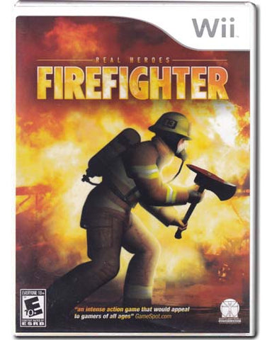 Real Heroes Firefighter Nintendo Wii Video Game