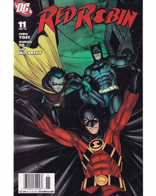 Red Robin Issue 11 DC Comics Back Issues 070992312566