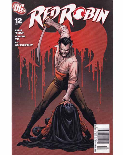 Red Robin Issue 12 DC Comics Back Issues 070992312566