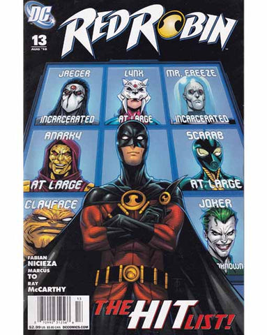 Red Robin Issue 13 DC Comics Back Issues 070992312566