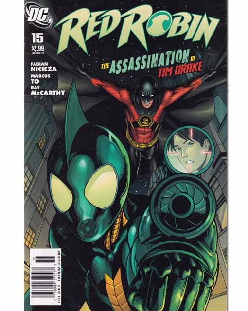 Red Robin Issue 15 DC Comics Back Issues 070989312562