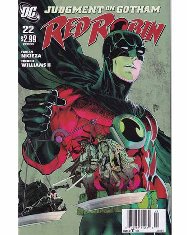 Red Robin Issue 22 DC Comics Back Issues 070989312562