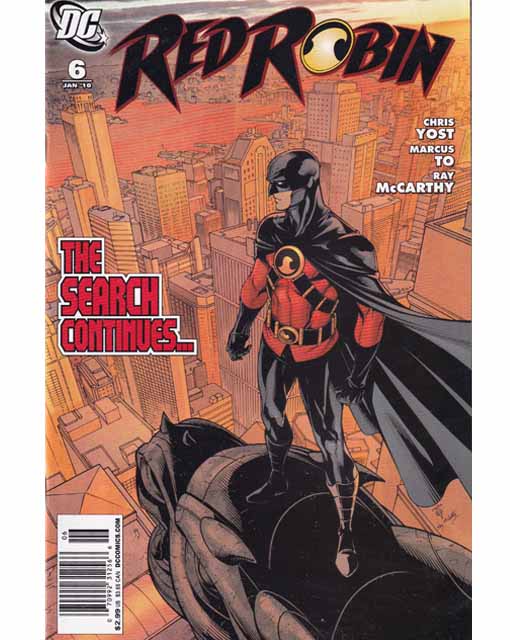 Red Robin Issue 6 DC Comics Back Issues 070992312566