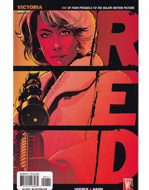 Red Issue Victoria Wildstorm Comics 761941297262