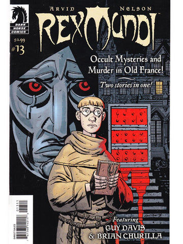 Rex Mundi Issue 13 Dark Horse Comics Back Issues