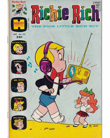 Richie Rich Issue 121 Harvey Comics Back Issues