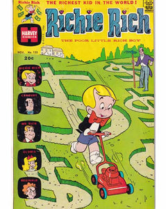 Richie Rich Issue 123 Harvey Comics Back Issues