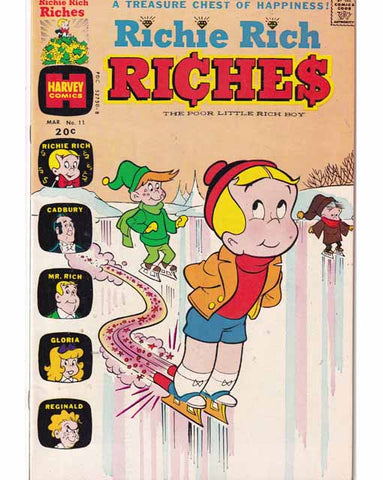 Richie Rich Riches Issue 11 Harvey Comics Back Issues