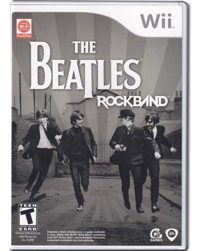 Rock Band The Beatles Nintendo Wii Video Game