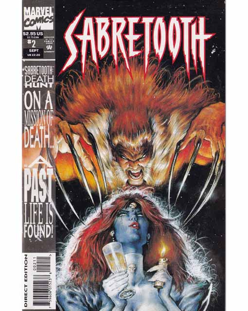Sabretooth Issue 2 Marvel Comics Back Issues 759606015238