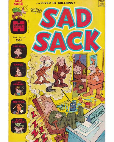 Sad Sack Issue 237 Harvey Comics Back Issues
