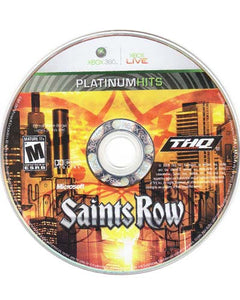 Saints Row Platinum Hits Edition Loose Xbox 360 Video Game