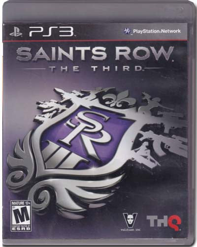 Saints Row The Third Playstation 3 PS3 Video Game