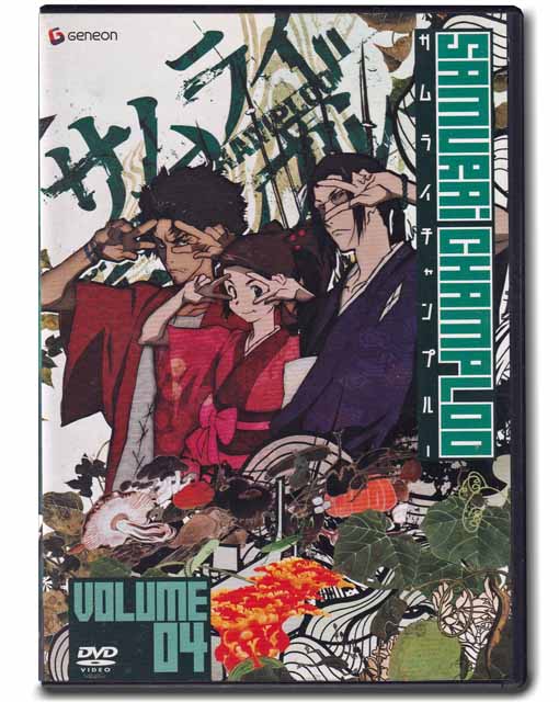 Samurai Champloo Volume 4 Anime DVD 013023229792